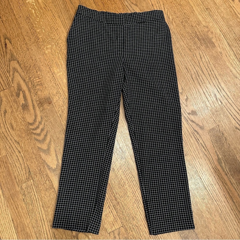 Rachel Zoe women’s M cropped ankle pattern pants office teacher